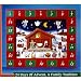 Kurt Adler Talking Light-Activated Wooden Nativity Advent Calendar
