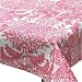 Toile Oilcloth Table Cloth - Red & White (48 x 108)