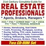 21st Century Complete Guide for Real Estate Professionals, Agents, Brokers, and Managers - HUD, FHA, Ginnie Mae, VA, USDA, FTC, FDIC, Federal Reserve ... Brokers, Titles, Rates (Two CD-ROM Set)