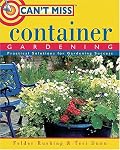 Can't Miss Container Gardening (Can't Miss)