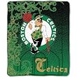 Boston Celtics Royal Plusch Raschel 50x60 Throw Blanket - NBA Basketball