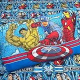 Marvel THE AVENGERS Twin Size 3 Piece Sheet Set Cotton Rich