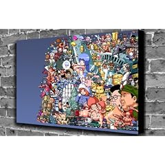 Video Game Japan 16 bit Art Xbox PS3 WiiSize:40" x 26" (101 x 66 cm)