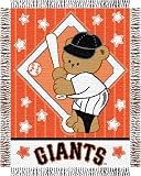 San Francisco Giants - MLB baby 36"x 46" Triple Woven Jacquard Throw - 36x46