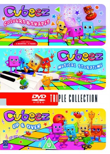Cubeez - Colours And Shapes / Musical Storytime / Up And Over
