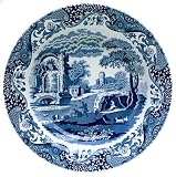 Spode Blue Italian Earthenware 11-1/2-Inch Pasta Serving Bowl