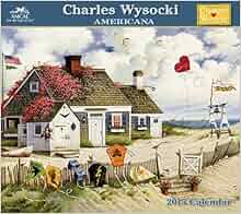 Charles Wysocki - Americana Wall Calendar (2015): Charles Wysocki