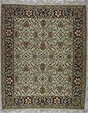 8x9 CREAM ANTIQUE TURKISH KILIM WOOL AREA RUG CARPET
