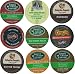 18 Pack - Limited Edition Holiday Flavors Coffee Variety Pack of K-Cups for Keurig Brewers - Butter Toffee, Pumpkin Spice, Hazelnut, Kahlua, Pecan, Irish Cream, Gingerbread, White Chocolate Mint and Mudslide flavored from Timothy's, Gloria Jeans, Van Houtte and Green Mountain Coffee