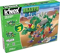 K'NEX Beasts Alive - Tri-Stego Building Set
