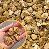 清家石材 砂利 30kg マーブルイエロー 砕石砂利1-2cm