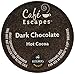 Cafe Escapes Dark Chocolate Hot Cocoa K-Cups-6.35Oz Box