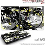 DJ Hero Skin Abstract 02 Yellow fits Nintendo Wii DJ Heros (DJ HERO NOT INC ....