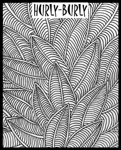 Hurly-Burly Texture Stamp by Helen Breil