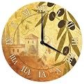 Olio Wood Clock - 12"