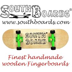 Komplett Fingerskateboard N/GR/SWZ SOUTHBOARDS� Handmade Wood Fingerboard Echtholz