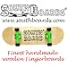 Komplett Fingerskateboard N/GR/SWZ SOUTHBOARDS� Handmade Wood Fingerboard Echtholz