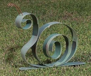 Sunset Vista Designs Garden Essentials Bug Patch Snail Sculpture