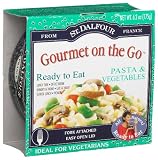 St. Dalfour Gourmet On The Go, Ready to Eat  Pasta & Vegatables, 6.2 Ounce Tins (Pack of 6)
