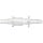 Bel-Art Scienceware 197310552, Polyethylene Quick Disconnect Tube Fitting, Reducing Coupler, 6.4 mm Tube ID x 4.7 mm Tube ID (Pack of 12)