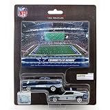 NFL Dallas Cowboys Ford Mustang and Dodge Charger 1:64 Scale Diecast Cars