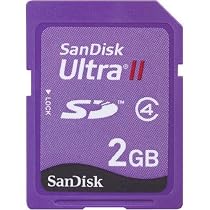 SanDisk SDSDH-2048-901 2 GB Ultra II Secure Digital Memory Card ( US Retail Package )