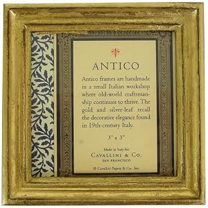 Cavallini Florentine Antico Gold Wood Picture Frame