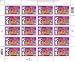 2001 CHINESE LUNAR NEW YEAR OF THE SNAKE #3500 Pane of 20 x 34 cents US Postage Stamps picture
