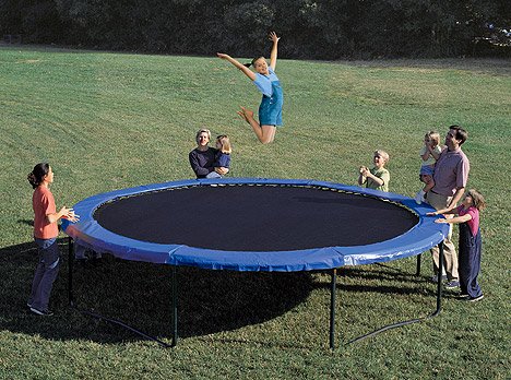 water trampolines amazon on JumpSport SoftBounce Trampoline 14ft | Lawn Games Reviews