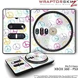 DJ Hero Skin Kearas Peace Signs on White fit XBOX 360 and PS3 (DJ HERO NOT  ....