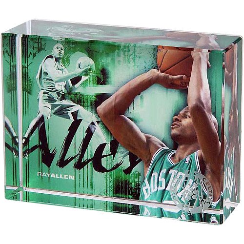 NBA Boston Celtics Ray Allen Action Image Block