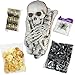 Joyin Toy 136 PCs Halloween Decorations including 28 PCs Halloween Bones 100 Pirate Coins and spider webs