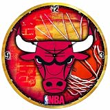 NBA Chicago Bulls 18-Inch High Definition Clock