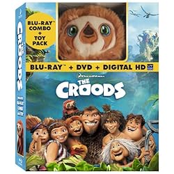 The Croods (Blu-ray / DVD + Digital Copy + Toy)