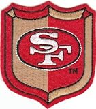 Vintage 80s San Francisco SF 49ers 3" Old Logo Crest Patch Throwback(new old stock) Sew or Iron On