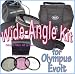Wide-Angle Kit for Olympus Evolt 450, 520, 600 dSLRs and 14-42 or 14-45mm Lens