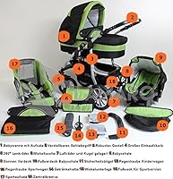 Clamaro "CORAL 2016" Kinderwag...