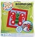 Colorbok Butterfly Learn To Sew Needlepoint Kit, 6-Inch by 6-Inch, Red Frame
