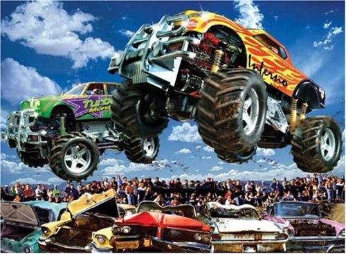 Detail image Monster Trucks 300-Piece Puzzle