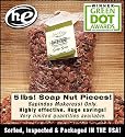 NaturOli Soap Nuts "PIECES" - 5 lbs! (800 Loads!) - Sapindus Mukorossi. 100% CHEMICAL-FREE. (Less than 7 cents PER LOAD!) Fresh, Wild-Harvested. - Rated "Best" Eco-friendly Natural Laundry Detergent. Green Dot Award Winning!