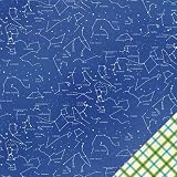 Pebbles Lakeside Stargaze 12x12 Scrapbook Paper