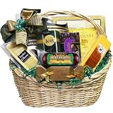 Art of Appreciation Gift Baskets   Well Stocked Gourmet Basket with Smoked Salmon