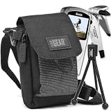 Protective Case for Kodak PlaySport HD Pocket Video Camera - Includes Shoulder Strap ***Includes Two Mini Tripods***
