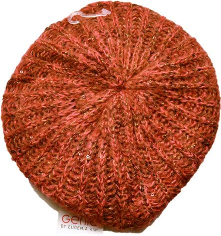 Genie by Eugenia Kim Women's Lucy Beret Hat, Pink/Burgundy, One Size