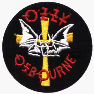 ozzy osbourne bat patch