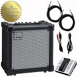 Roland Cube-40XL Guitar Amplifier with Cables and Foot Switch