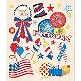 K&Company 4th of July Sticker Medley