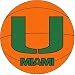 Search : Fanmats Miami, FL Hurricanes Basketball-Shaped Mat