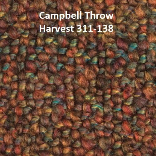 Campbell Woven Throw Color: Harvest