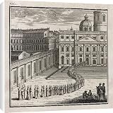 Canvas Prints of Pilgrims Tour 7 Churches from Mary Evans